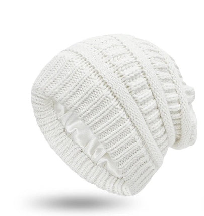 Satin-lined Beanies