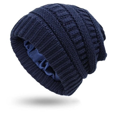 Satin-lined Beanies