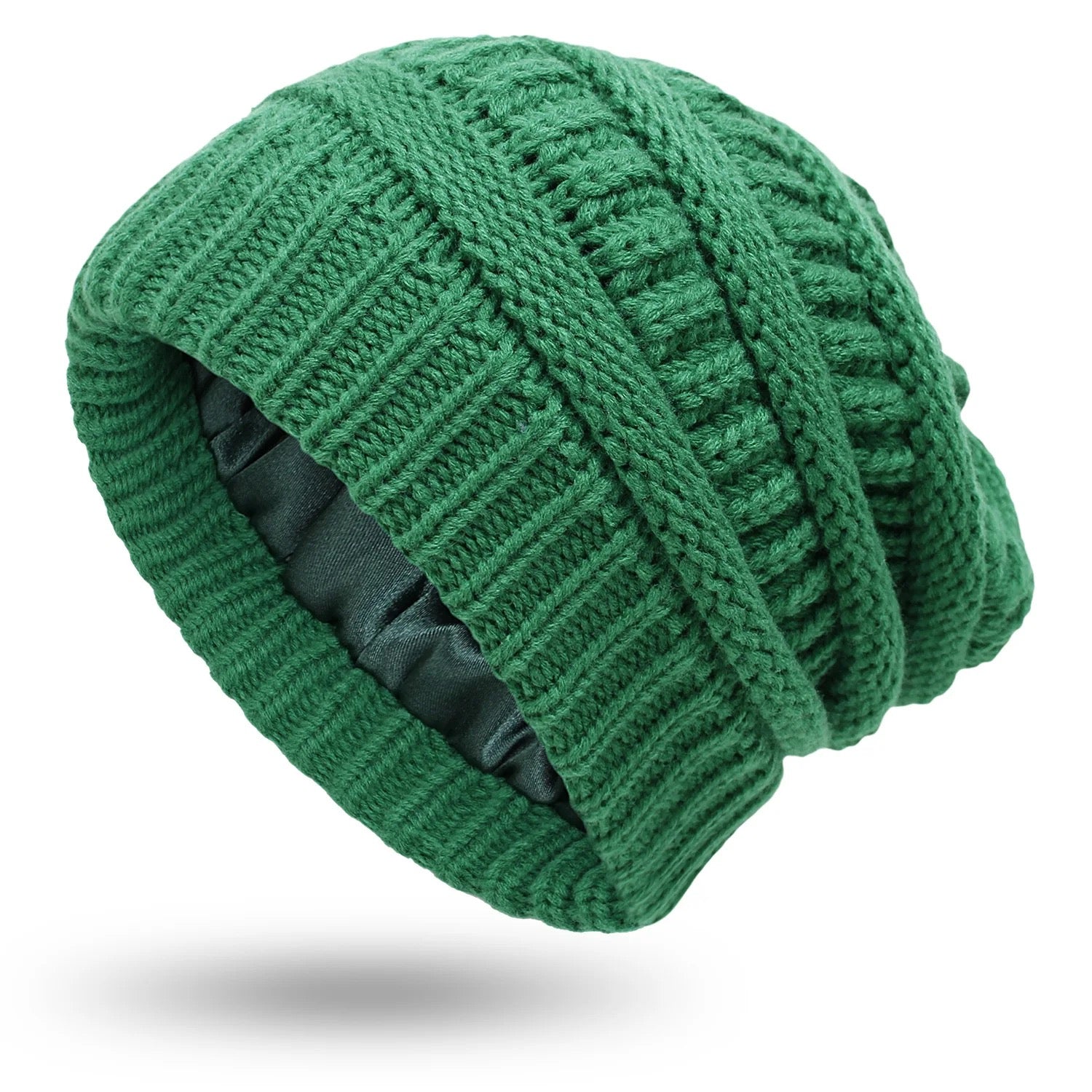 Satin-lined Beanies