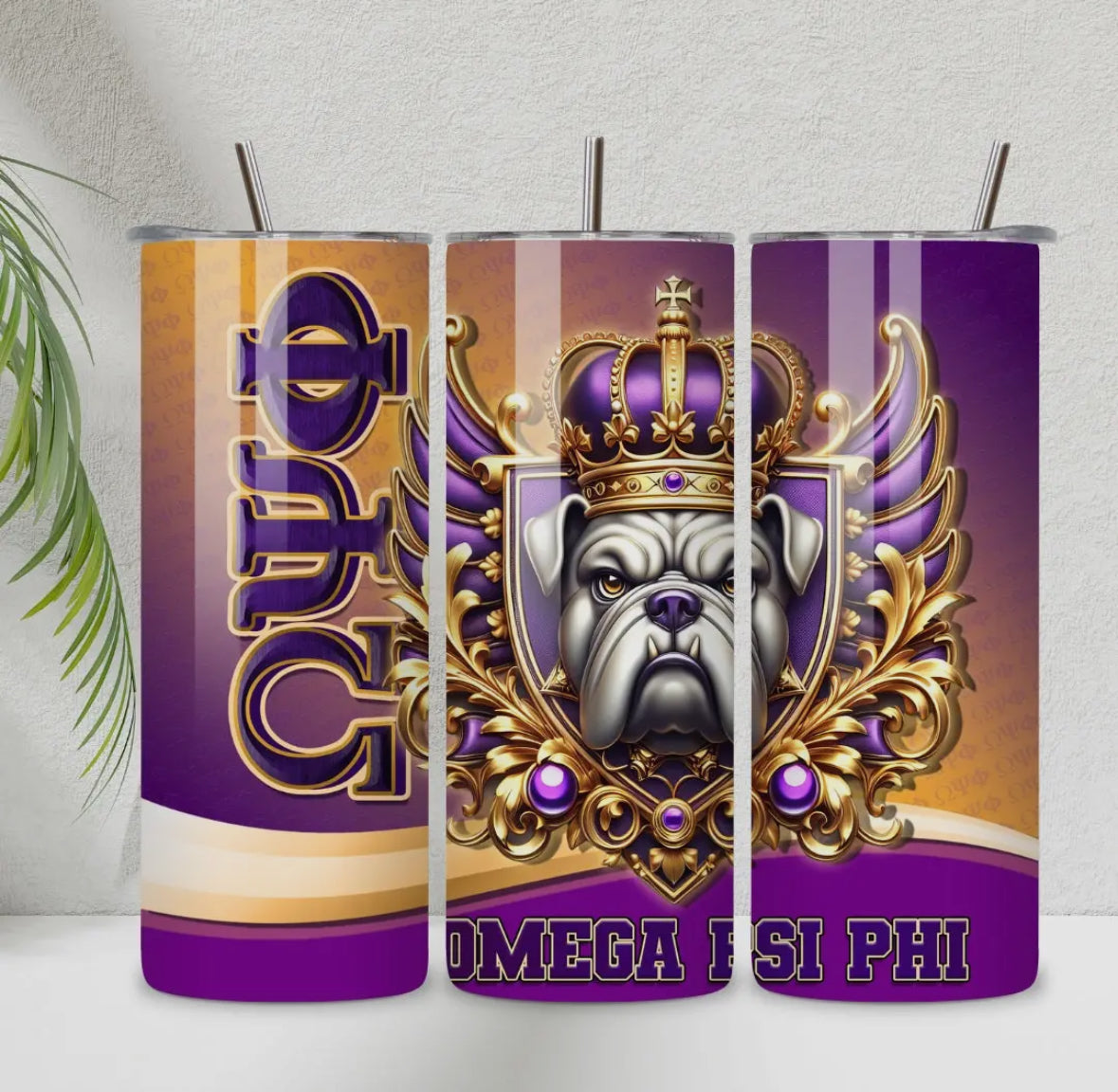 1911 Omega Psi Phi Tumbler