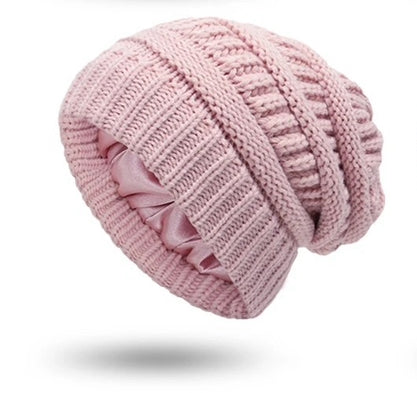 Satin-lined Beanies