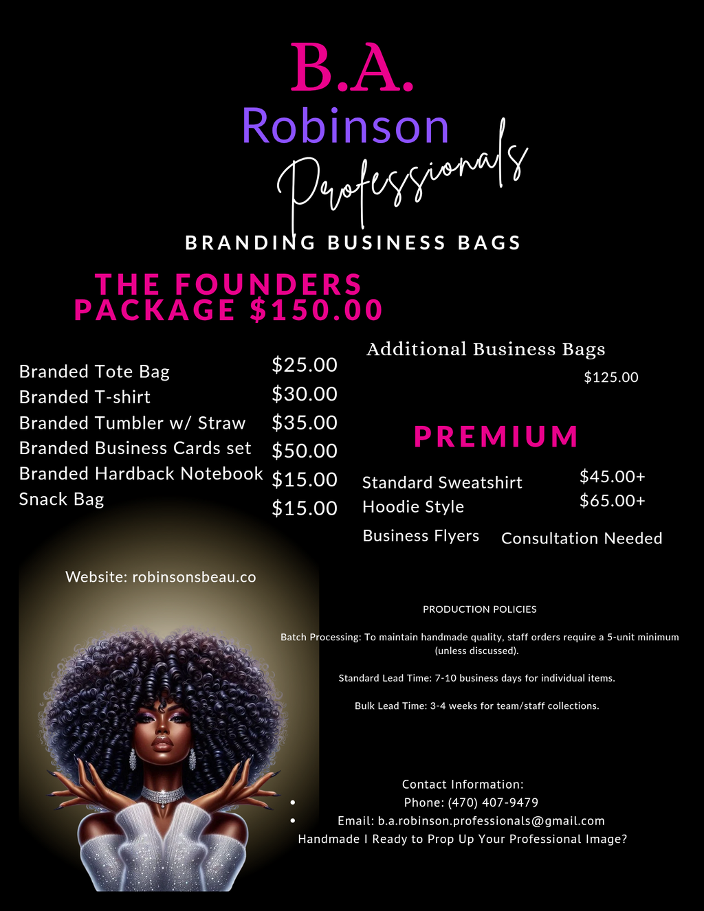 BRANDING BUSINESS BAGS
