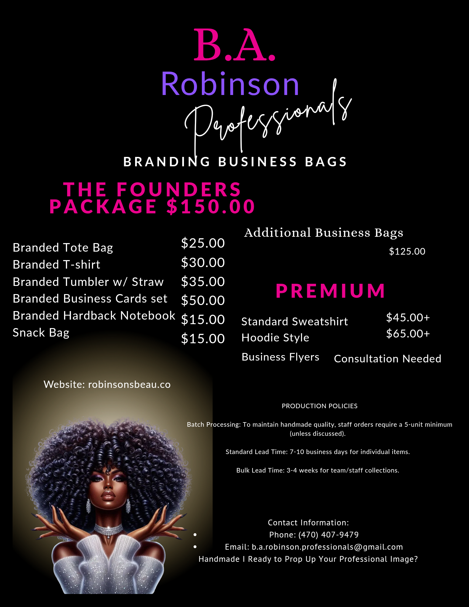 BRANDING BUSINESS BAGS