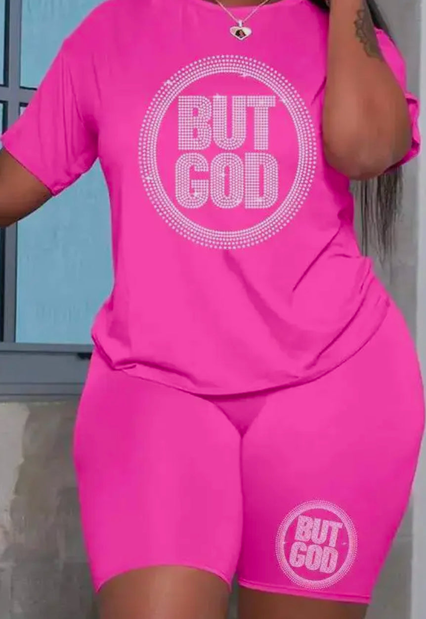 But God, shirt & shorts