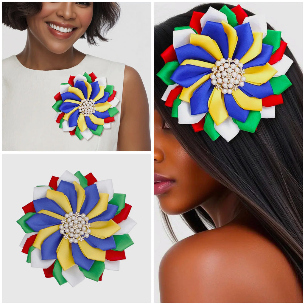 OES Bracelets & Flower Pin