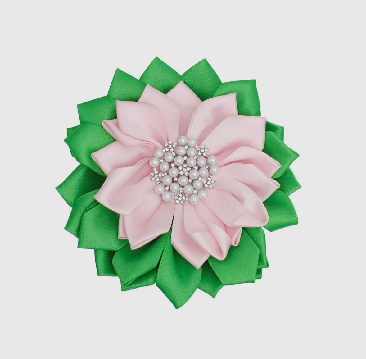 Flower Pearl Brooch Pin