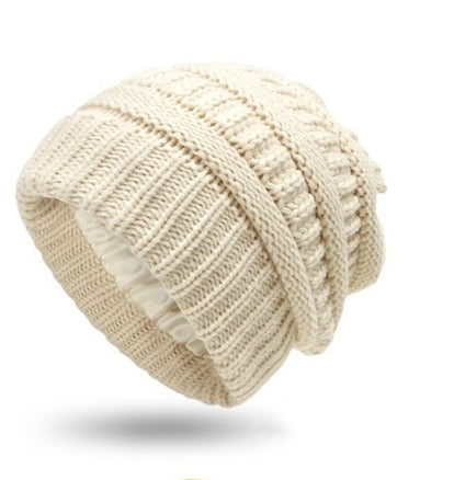 Satin-lined Beanies