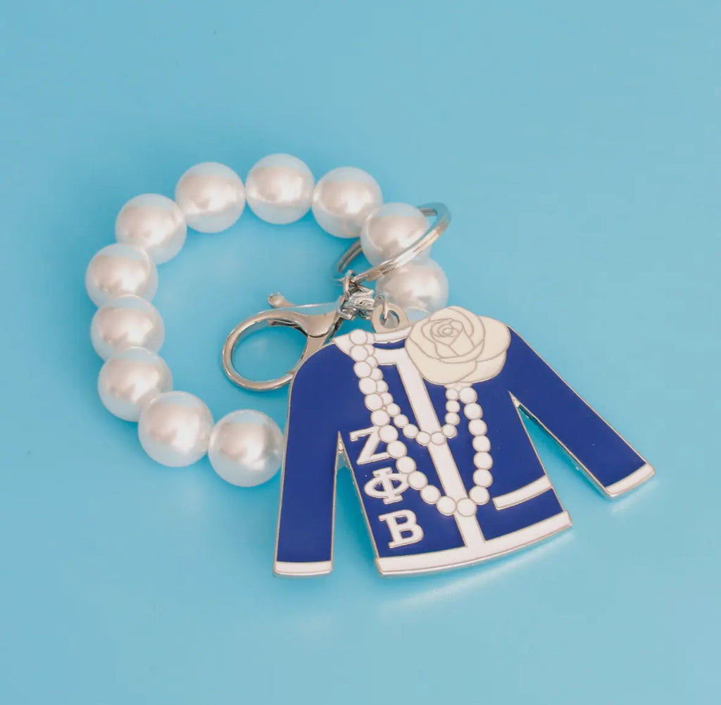Divine Nine Sorority Sweater Pin & Keychain