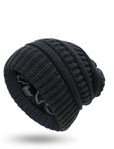 Satin-lined Beanies