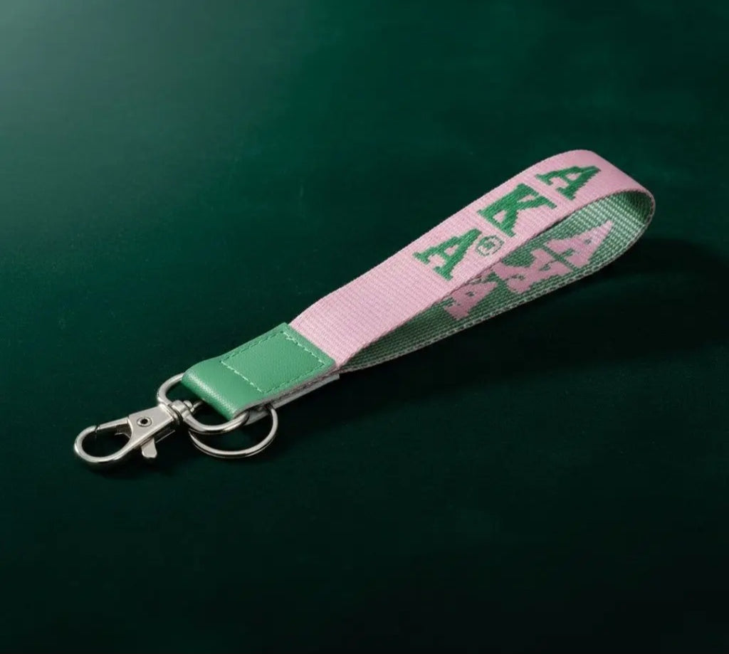 Divine 9 Clear Sorority Keychain Pouch