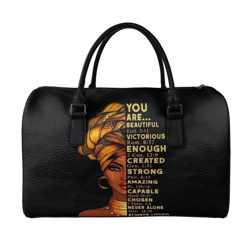 You Are A Beautiful Black Woman (Scriptures) Bags