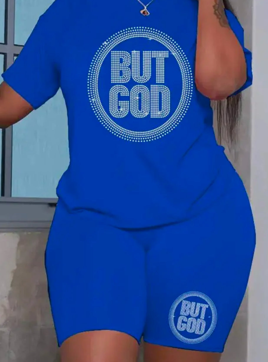 But God, shirt & shorts